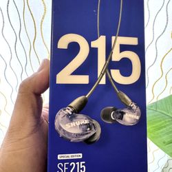 Shure SE215 Pro Wired In Ear Monitors 