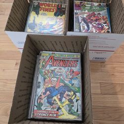3 Boxes Of Comic Books