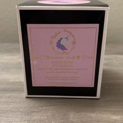 Mystic unicorn candle 
