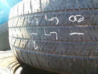 215 55 18 two good car tires $20 each