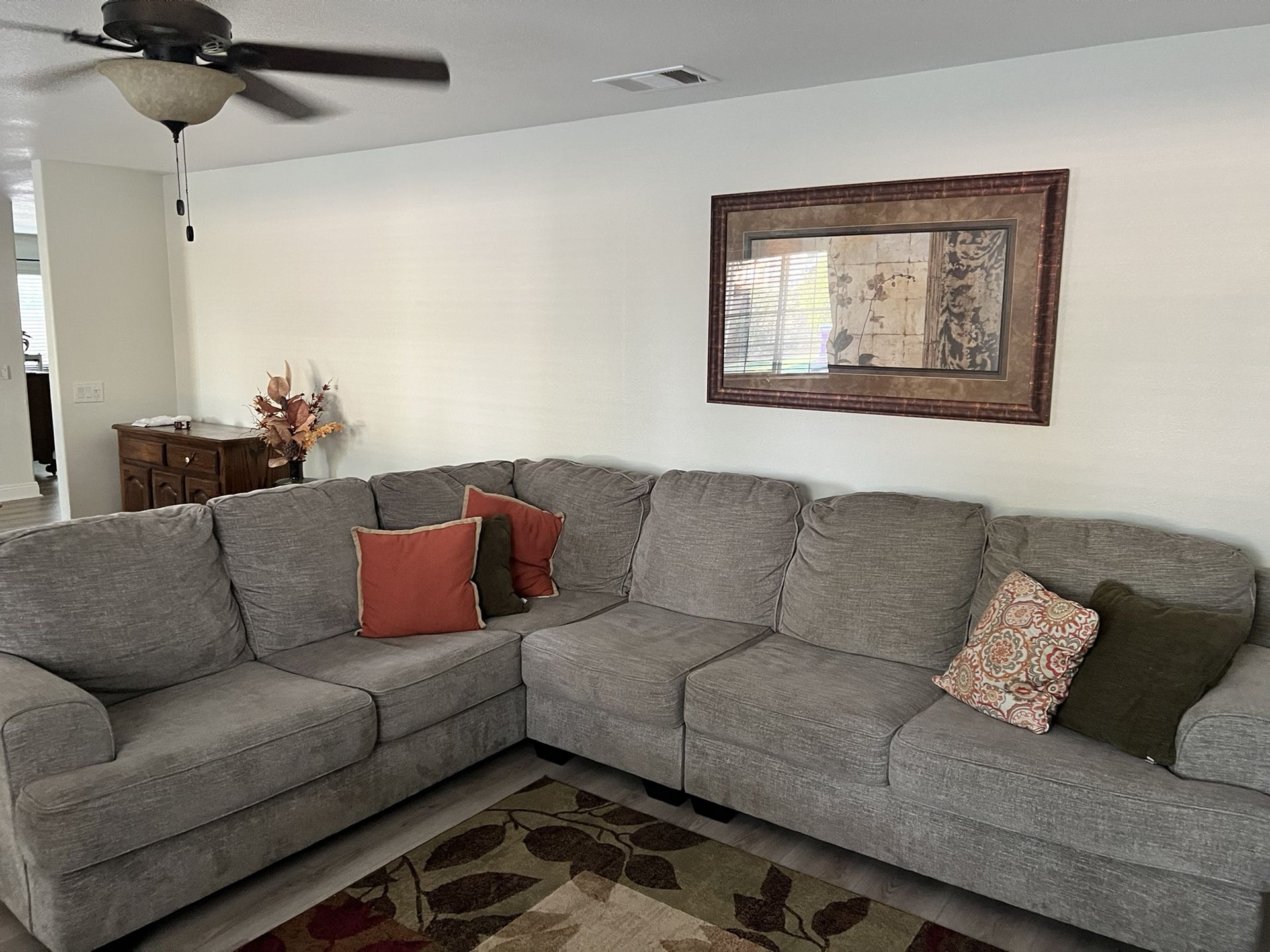 Sectional Couch Gray