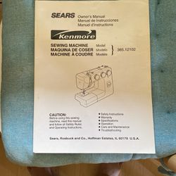 Kenmore Sewing Machine Owner’s Manual