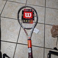 Wilson Hammer 4.4 Tennis Racket - 4 1/8, Unstrung, MP, New Old Stock, Vintage