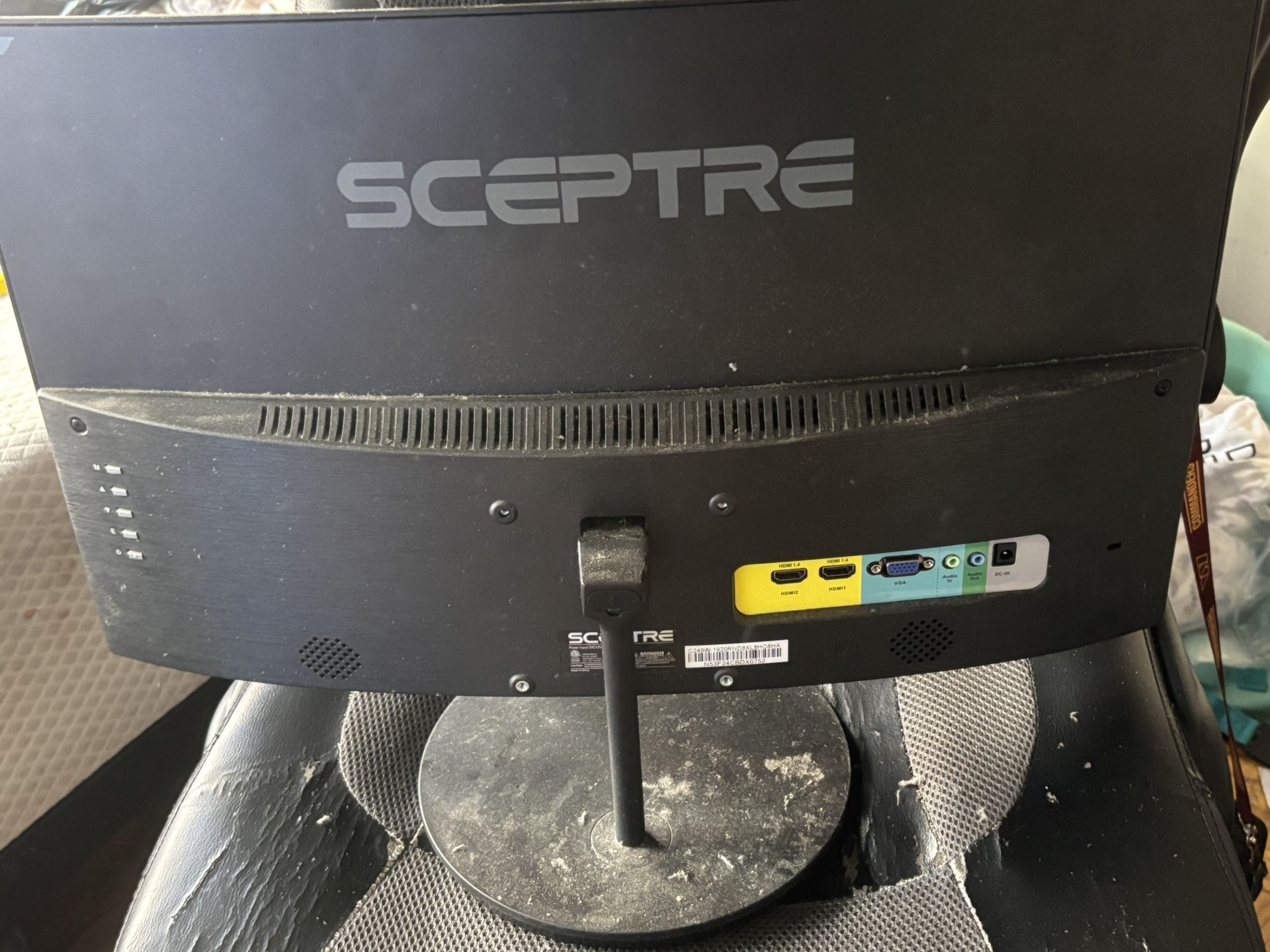 Curved 24inch Sceptre Monitor 75Hz