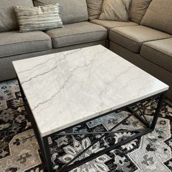 Marble Top Coffee Table