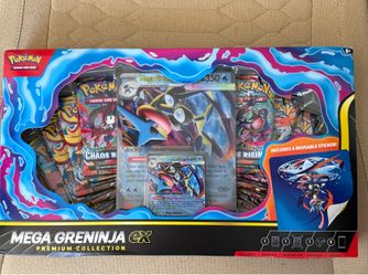 Pokemon Chaos Rising Mega Greninja EX Box ETB Booster