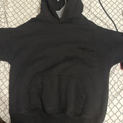 Fear of God Essentials Pullover Hoodie Color: Black (Stretch Limo) Size: Small Season: FW22