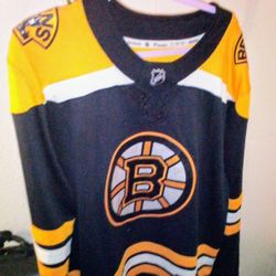 Fanatics Boston Bruins Large Men's Hockey Jersey 
