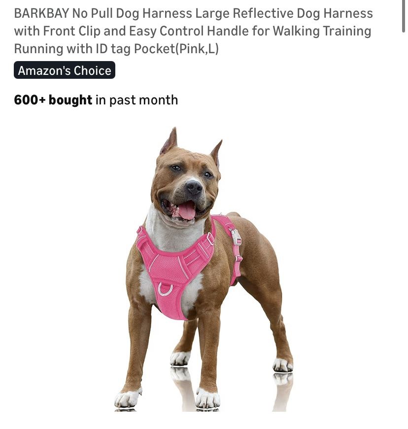 New Reflective Dog Harness 