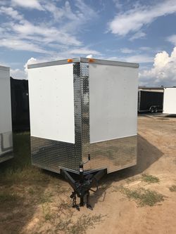 Brand new enclosed trailer 6x12TA2 with warranty and ready for you to start your business Thumbnail