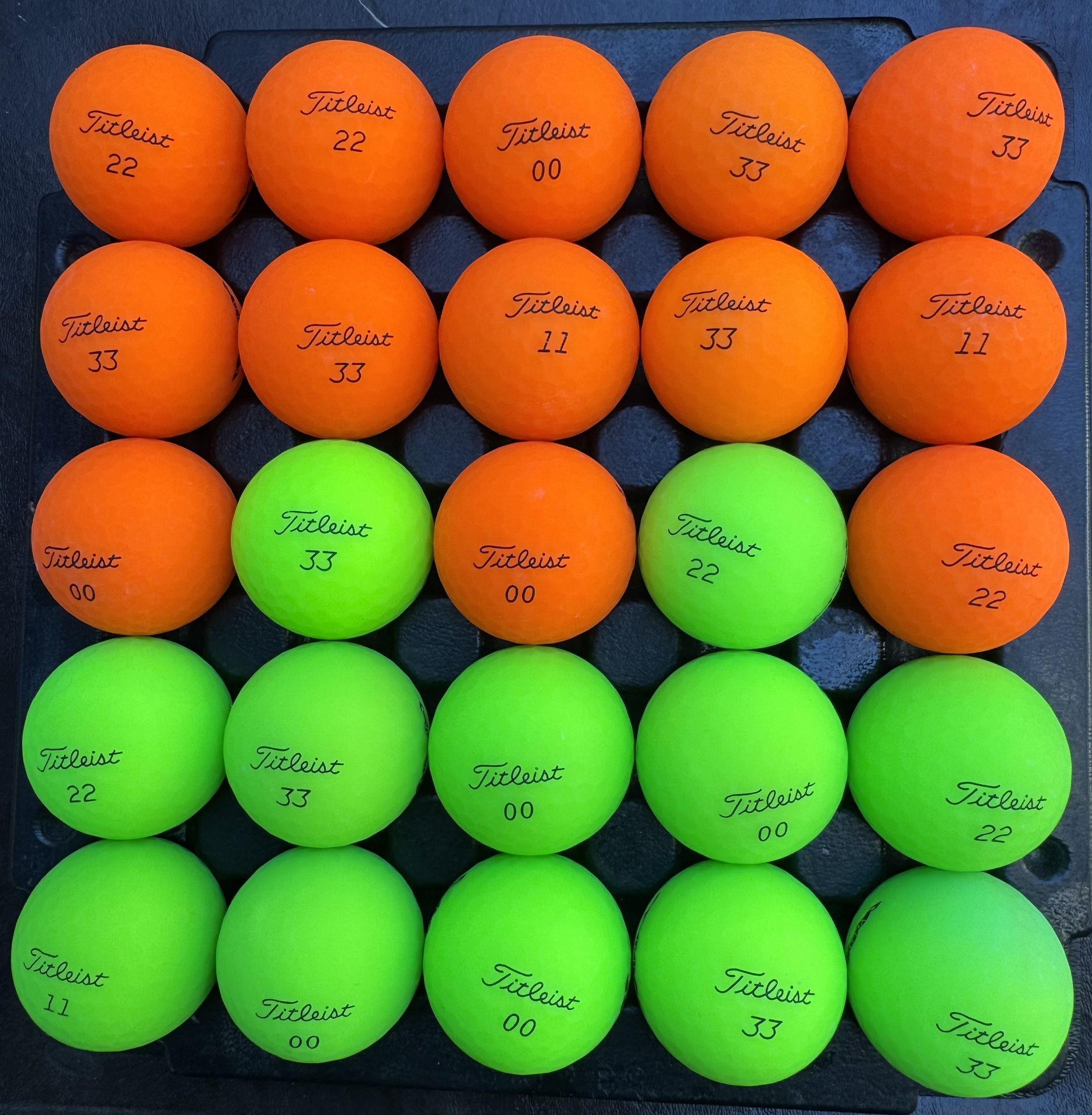 Golf Balls Velocity