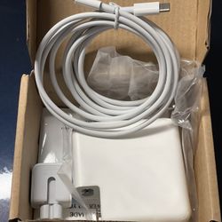 Macbook Pro Charger Type C, 87 W. Brand New.