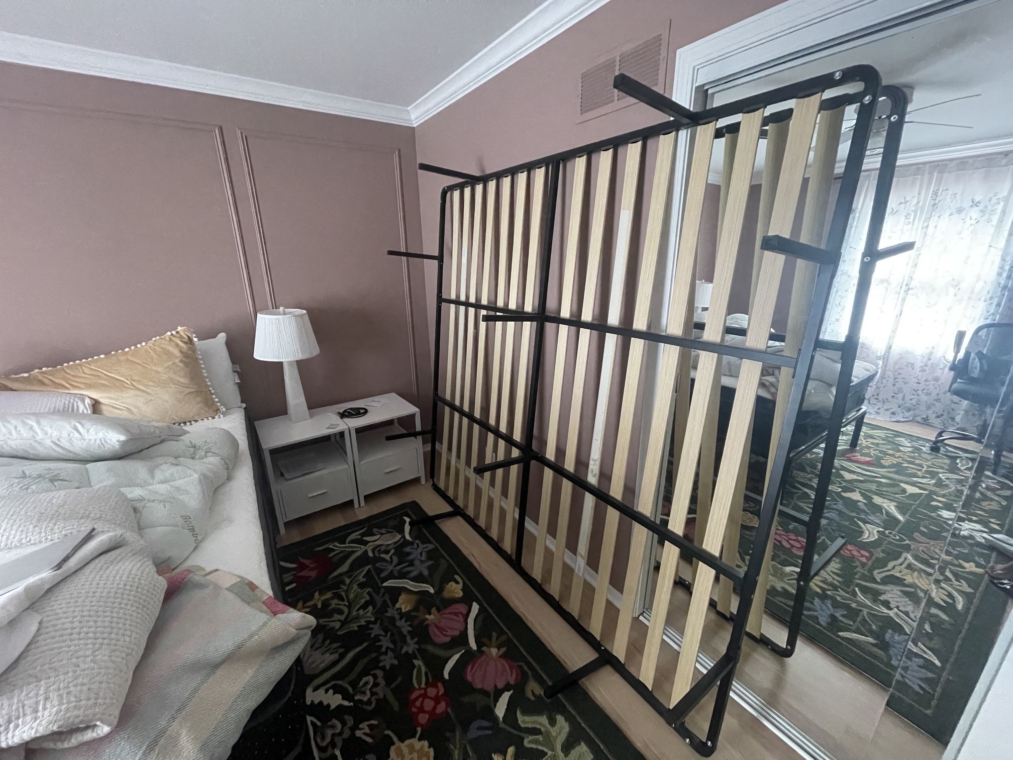 King size Platform bed Frame (frame only)