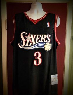 Philadelphia 76ers #3 Allan Iverson Retro NBA Basketball Jersey -S.M.L.XL.2X