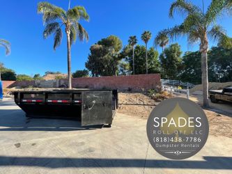 14 Yard Roll Off Dumpster - Yard Waste, Renovating etc 
