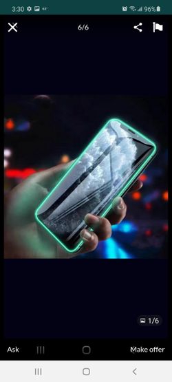BRAND NEW GLOW IN THE DARK TEMPERED GLASS SCREEN PROTECTORS