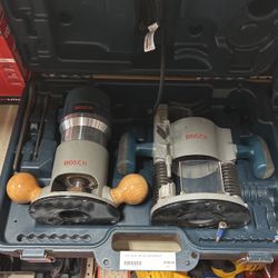Bosch Variable Speed Plunge And Fixed Base Router Kit