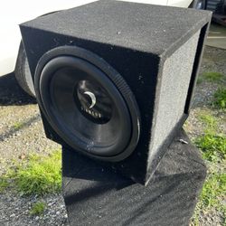 Single 12” Diamond D3 Subwoofer & Sealed Box