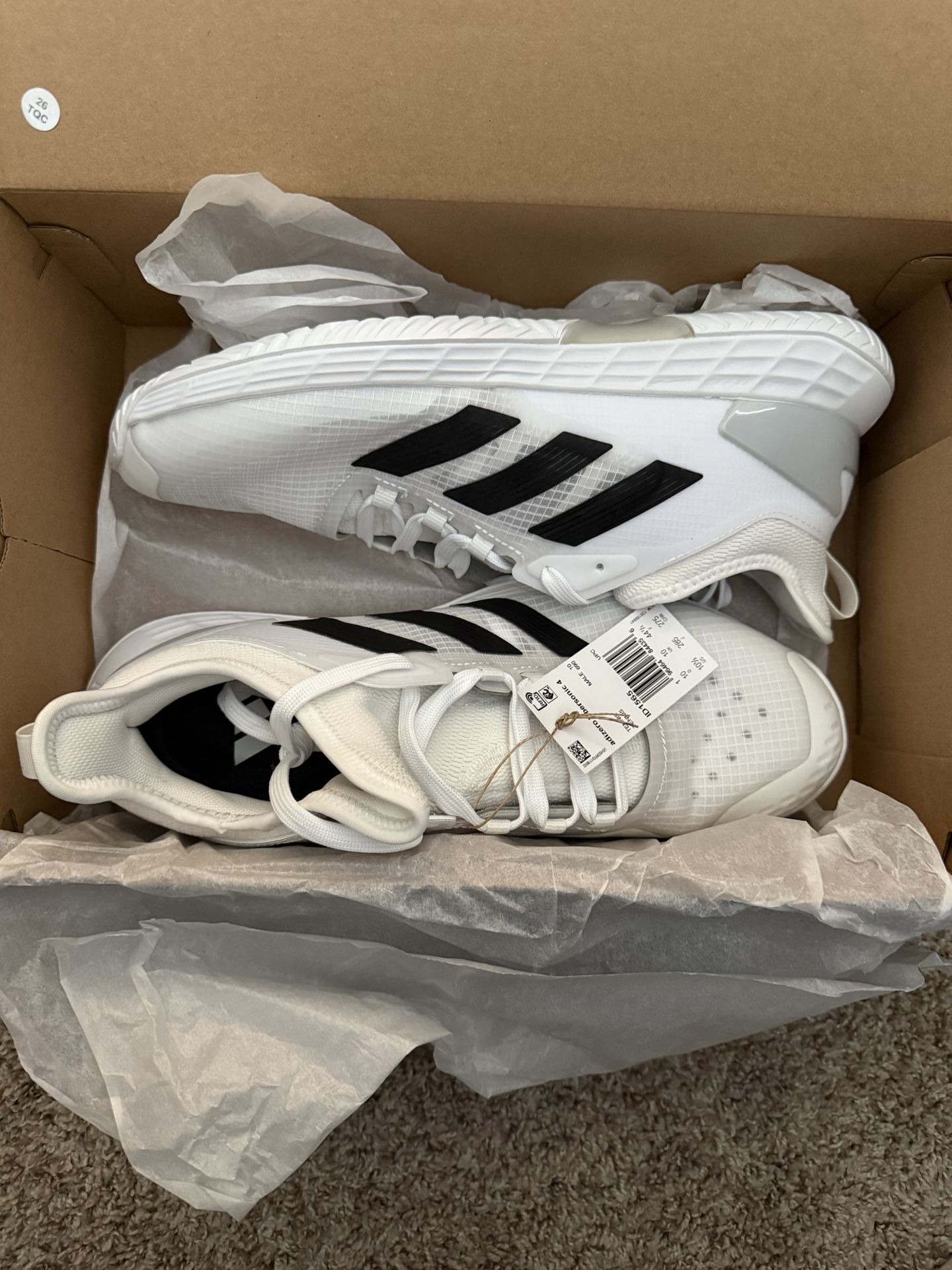 adidas Men's Adizero Ubersonic 4.1 Tennis Sneaker