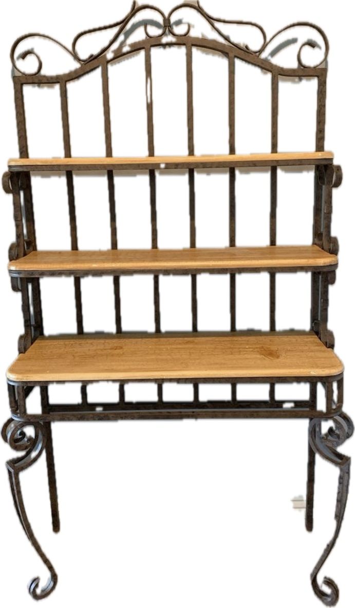 Heavy Metal Shelf- Bakers Rack. 