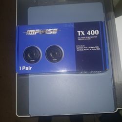 Impulse Audio Dome Tweeters 400 Watts Brand New In The Box 