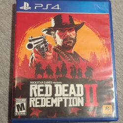 PS4 Red Dead Redemption 2 