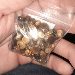 Natural Tiger’s Eye Beads – Protection & Confidence Gemstone Beads for Jewelry Making, Energy Work & Manifestation Bracelets (Small Bag)