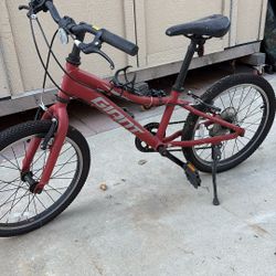 Giant Kids 20’ Bike