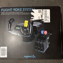 Logitech G Flight Yoke System + Throttle Quadrant – Flight Simulator