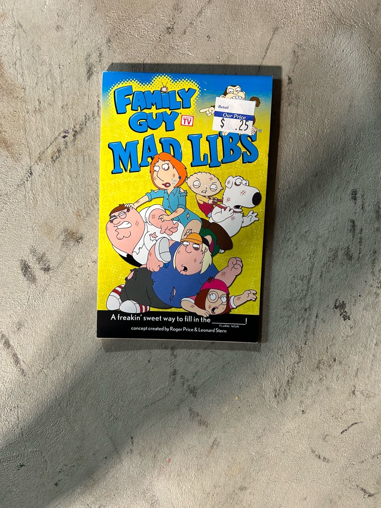 2010's Family Guy MadLib