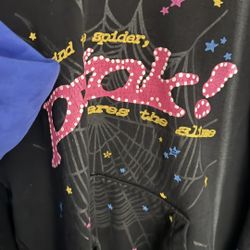 Sp5der P*NK Hoodie