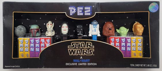 Star Wars PEZ Limited Edition Collector's Box #913 – Walmart Exclusive – Complete Set