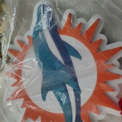 Miami Dolphins Jumbo Chain Necklace