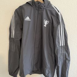 Adidas Rain jacket For MLS Cup  Size l