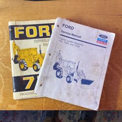 Ford 755 Backhoe Factory Manuals