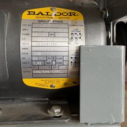 1 X 42” Belt Sander - Baldor 1/3 hp Motor 