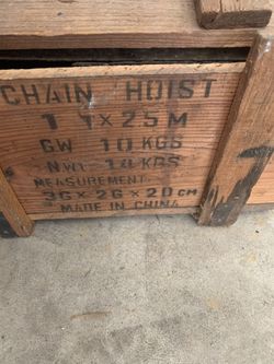 one ton chain fall