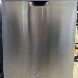 Whirlpool Dishwasher Stainless Steel 