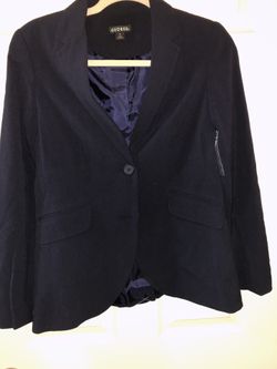 Navy Blue Classic Career Blazer