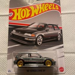 Hot Wheels-' 90 Honda Civic EF "Custom Real Riders"