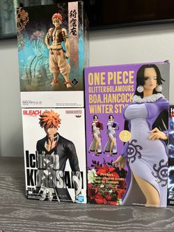 4x Anime Figures