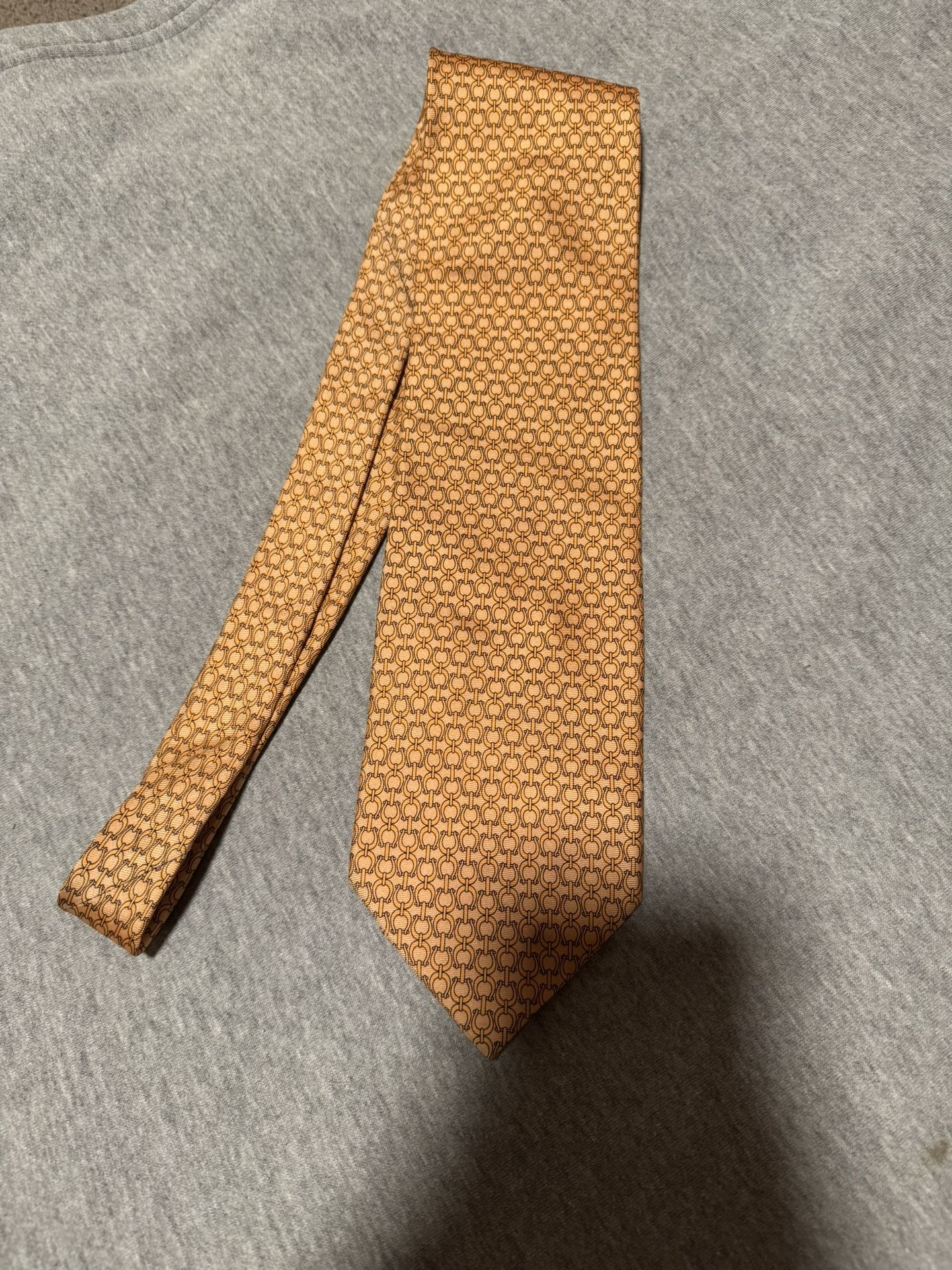 Lot of 5 Designer Men’s Ties – Gucci, Zegna, Ferrell Reed – Excellent Condition!