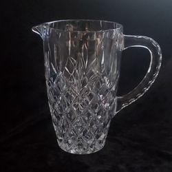 Vintage Crystal Pitcher