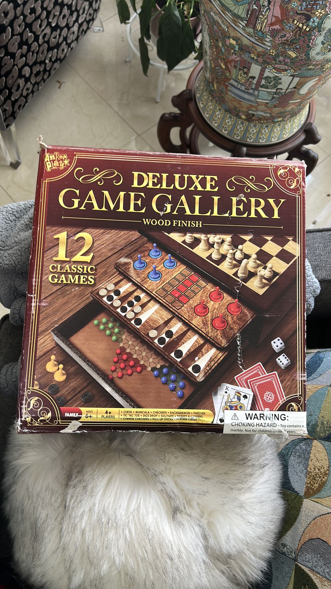 Deluxe Game Gallery (solitaire,Parchisi,Backgammon, Chess,Chinese checker, snakes