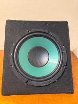 PHD Power Cruiser 12” Car Subwoofer in Slim Wedge Box – Untested