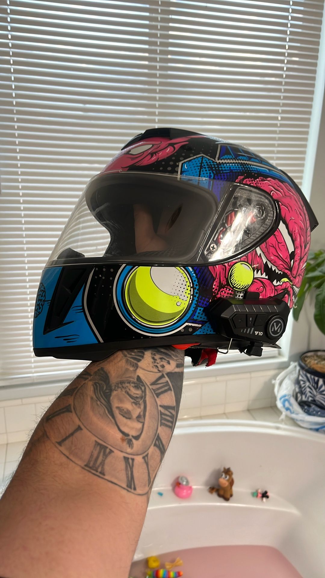 motorcycle helmet