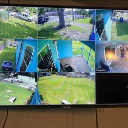 8  Camaras De Seguridad Instaladas -8 CCTV Security Cameras With Recorder ❗️ INSTALLED💯INSTALADAS❗️SPECIAL OFFER 💯