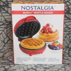 Nostalgia Mini Waffle Maker