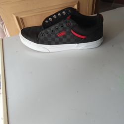 Vans Black/Dark Grey Checkerboard 