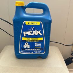Peak 50/50 Prediluted  Antifreeze Coolant (NEW)
